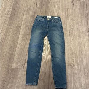 Frame Le High Skinny Crop Size 24